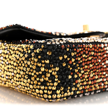 Chanel Lambskin Crystal Flap Black Multicolor 9 of 11