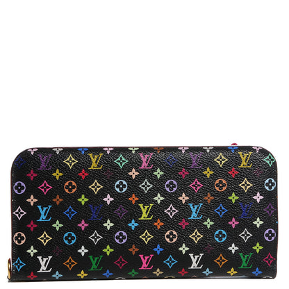 Louis Vuitton Monogram Multicolor Insolite Wallet Black Grenade 1 of 7