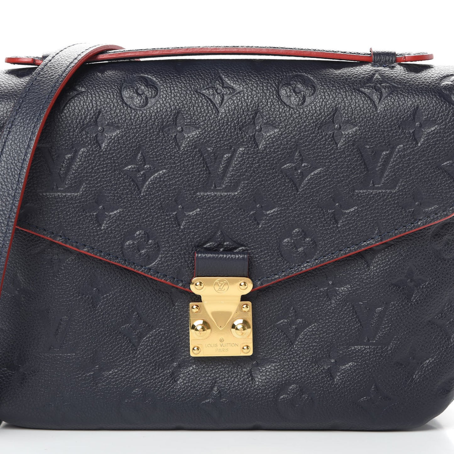 Empreinte Pochette Metis Marine Rouge