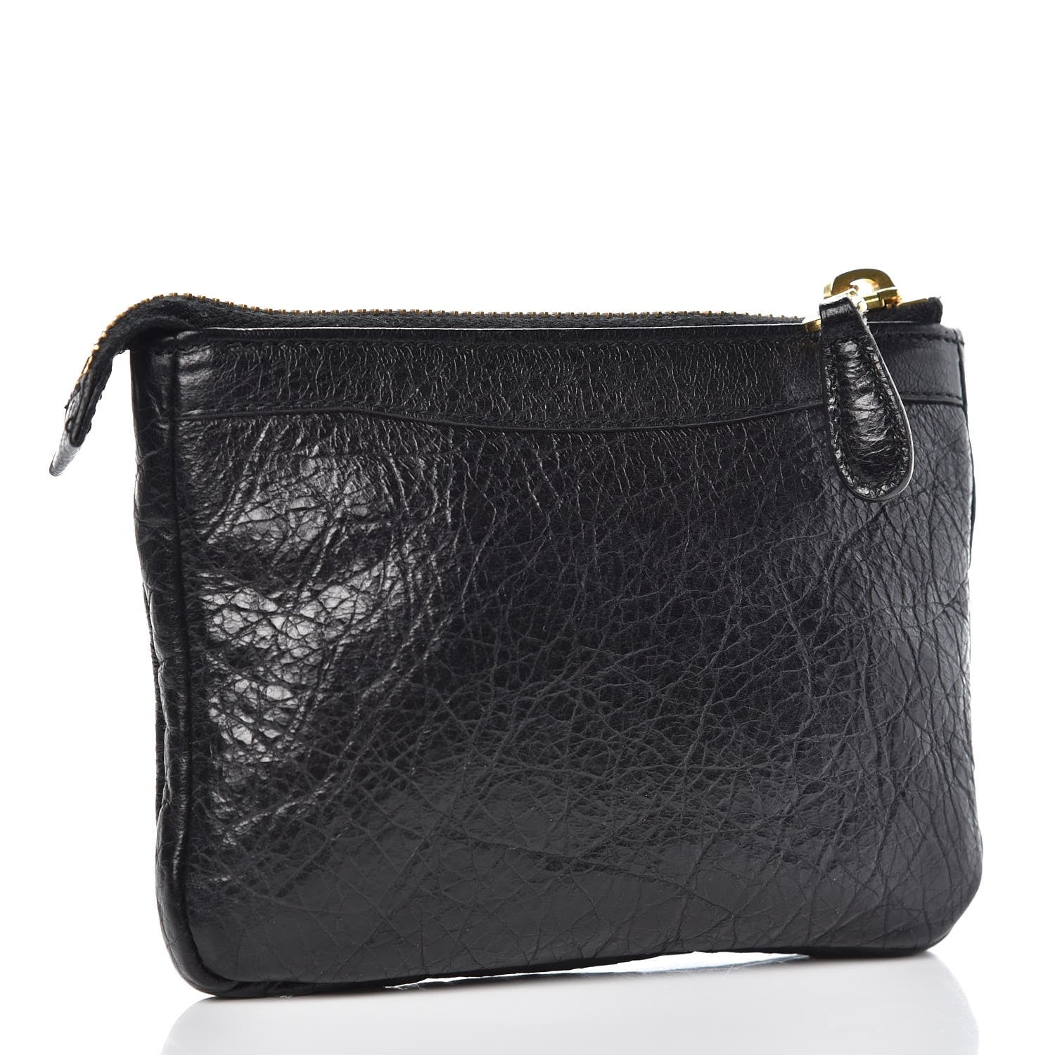 Balenciaga Agneau Giant 12 Gold Hardware M Porte-Monnaie Coin Purse Black 3 of 7