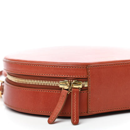 Mansur Gavriel Calfskin Circle Bag Brandy 7 of 9