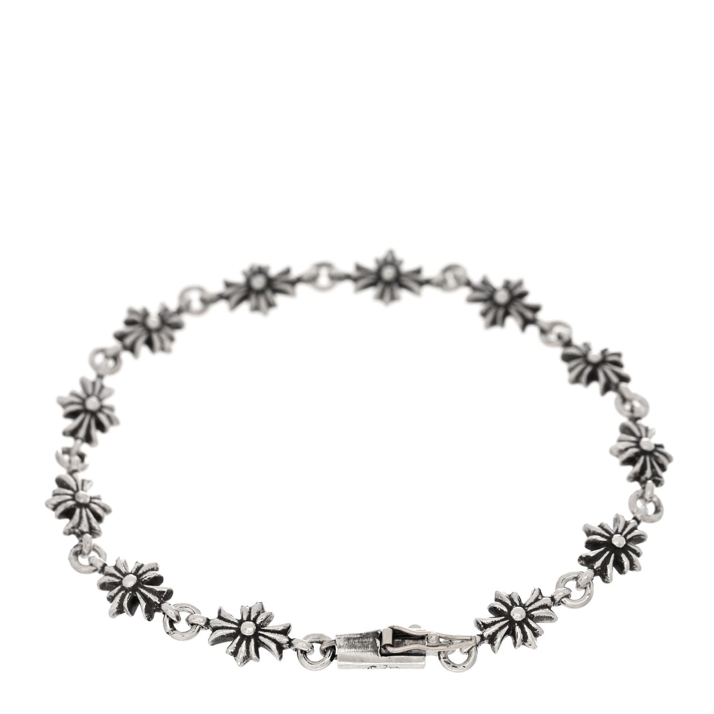 Sterling Silver Tiny E CH Plus Bracelet