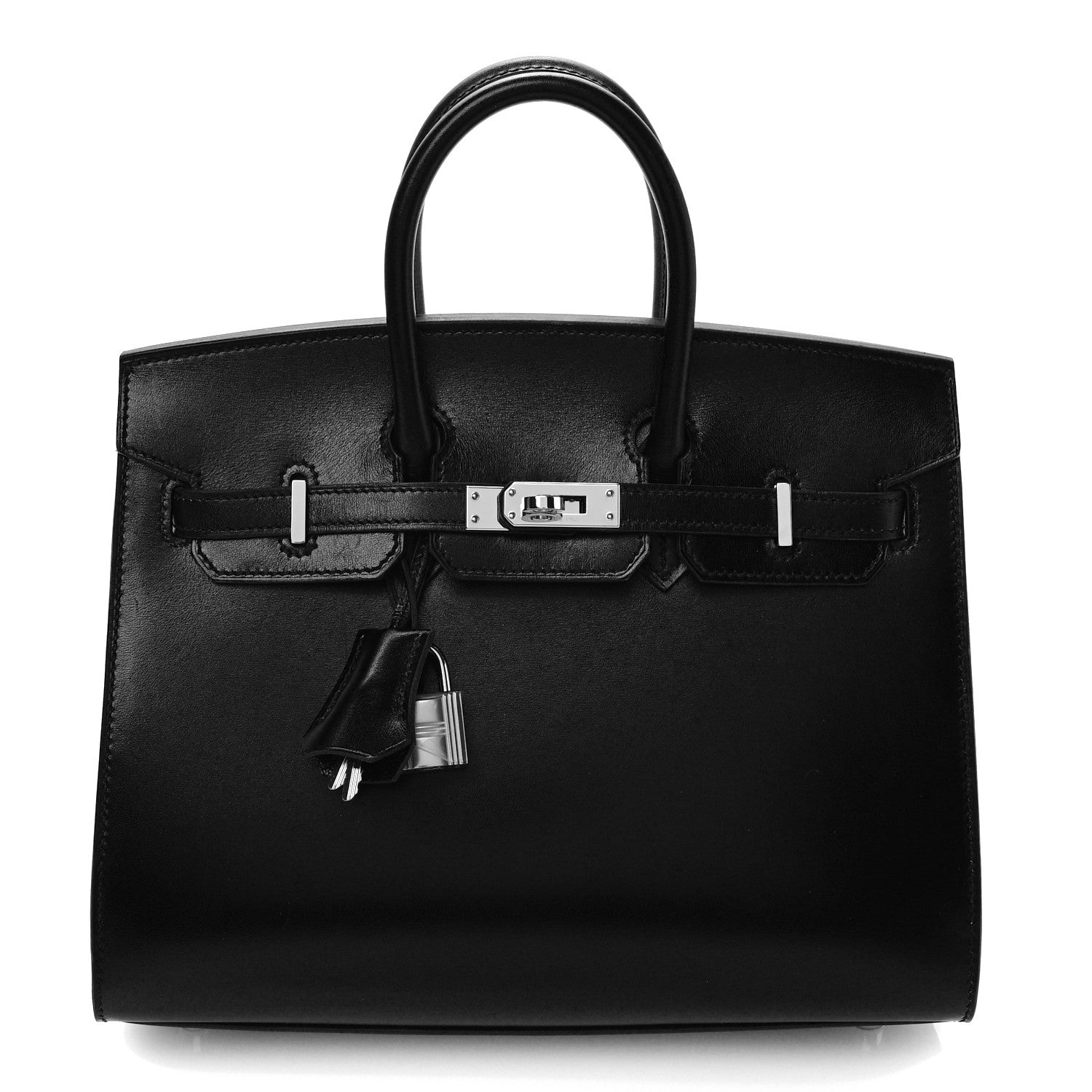 Hermes Box Birkin Sellier 25 Black 1 of 10