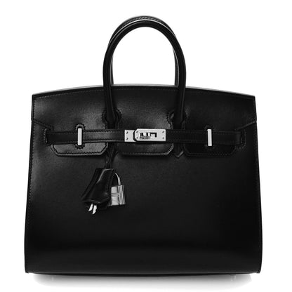 Hermes Box Birkin Sellier 25 Black 1 of 10