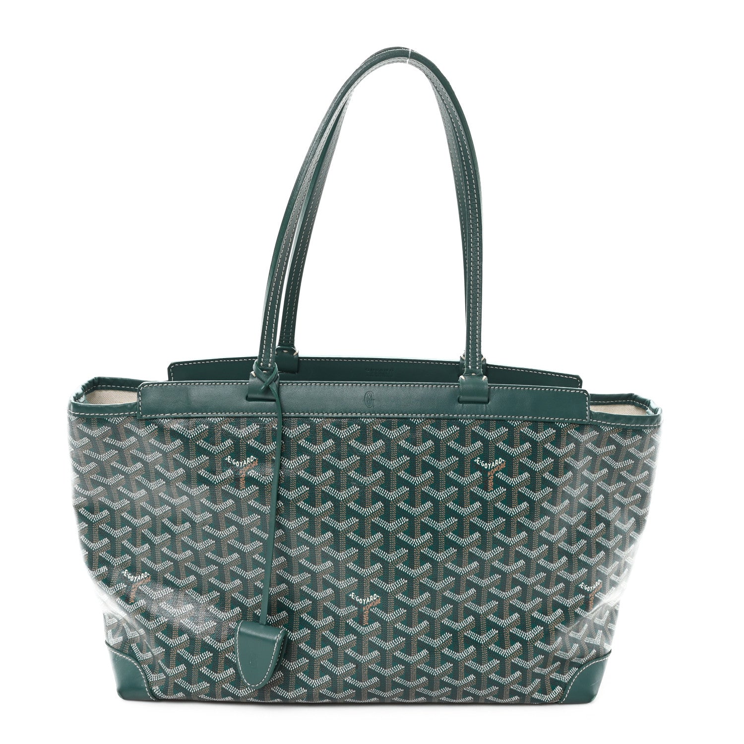 Goyard Goyardine Bellechasse PM Green 1 of 11