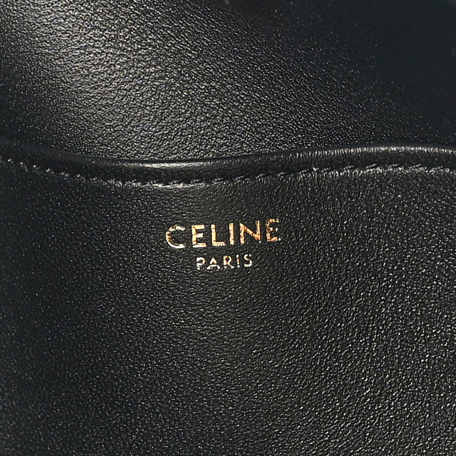Celine Supple Grained Calfskin Medium Newspaper Bag Black 6 of 8