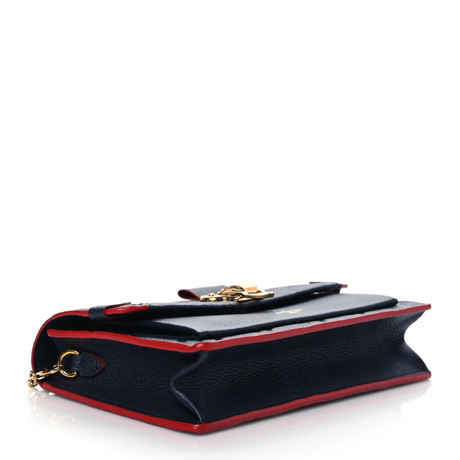 Louis Vuitton Empreinte Vavin Chain Wallet Marine Rouge 4 of 9