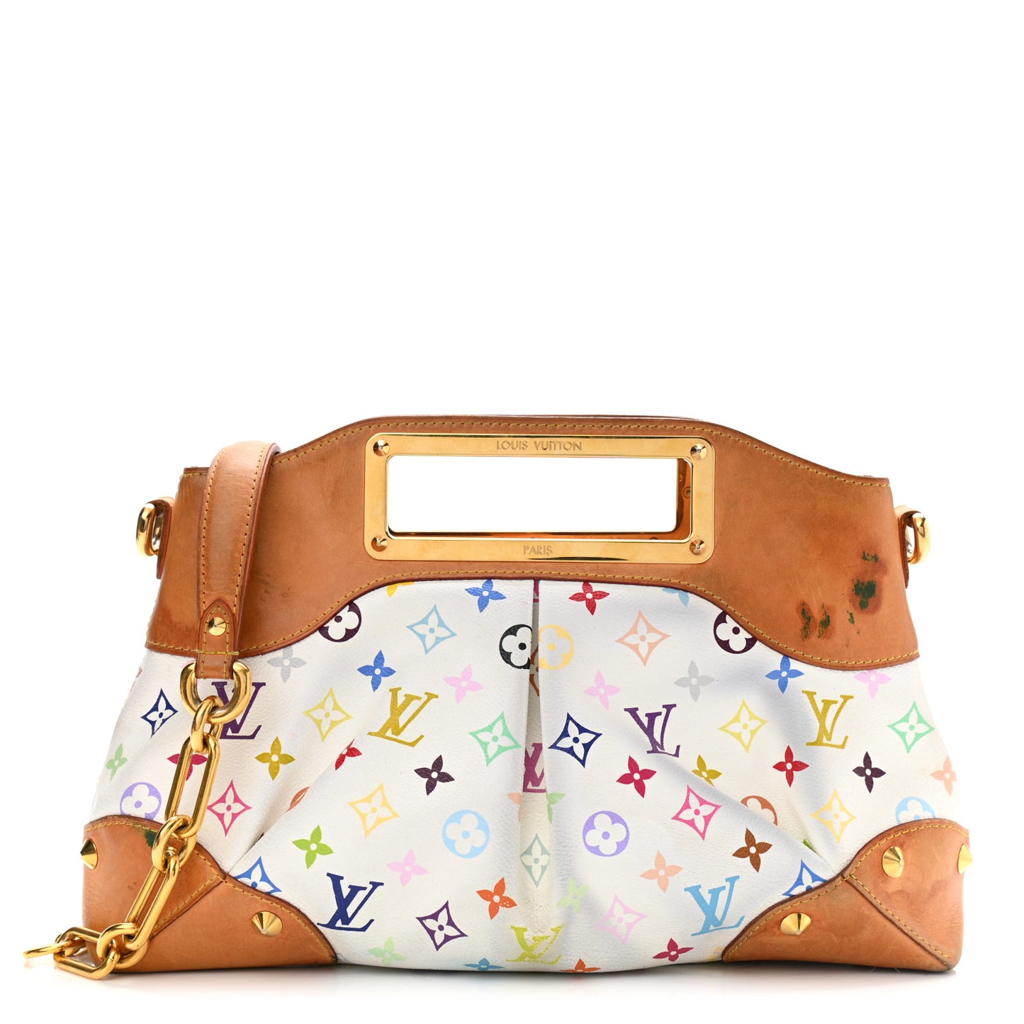 Monogram Multicolor Judy MM White