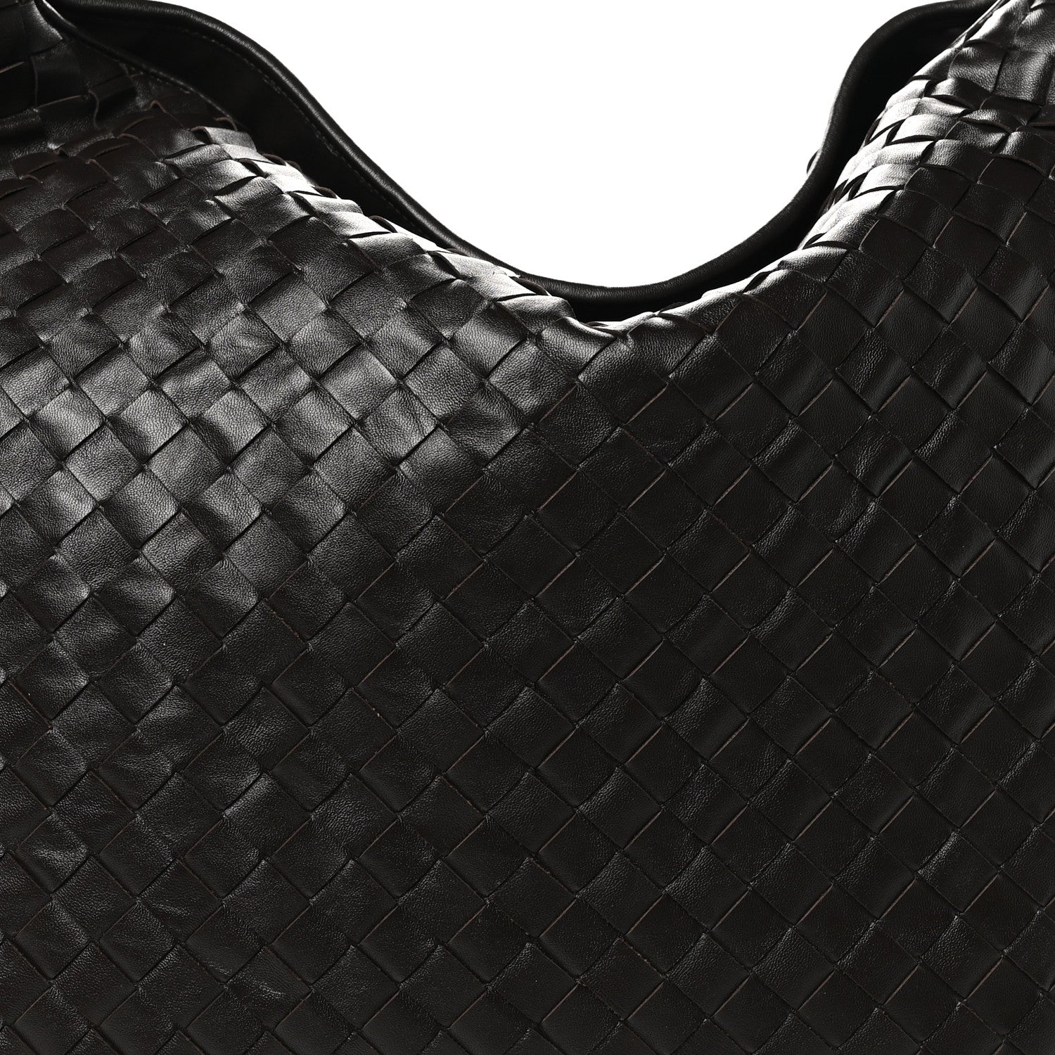 Bottega Veneta Calfskin Intrecciato Large Hop Ebano 7 of 9