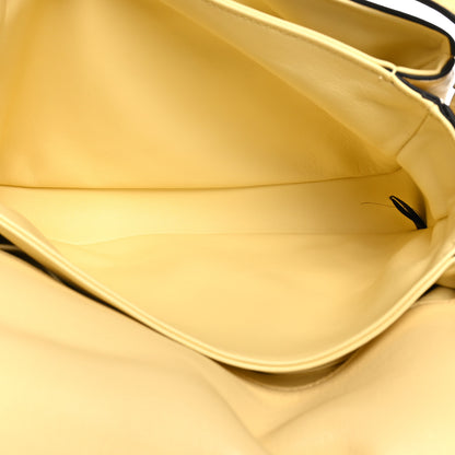 Gucci Calfskin Horsebit 1955 Aura Small Shoulder Bag Daylight Yellow 5 of 11