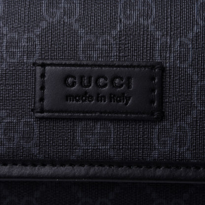 Gucci GG Supreme Monogram Web Slim Belt Bag Black 4 of 4