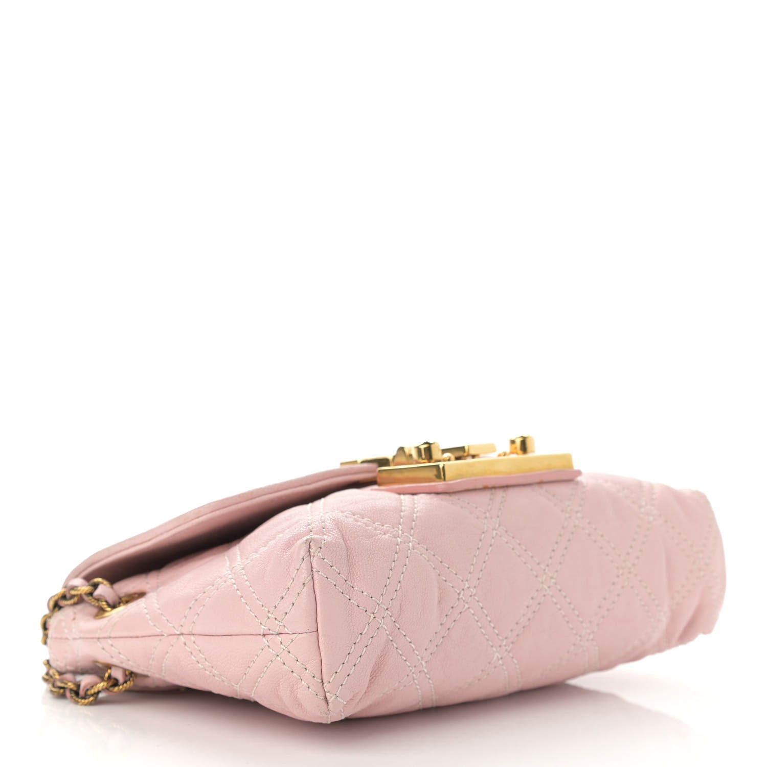 Marc Jacobs Lacquered Lambskin Baroque Single Flap Pink 4 of 12