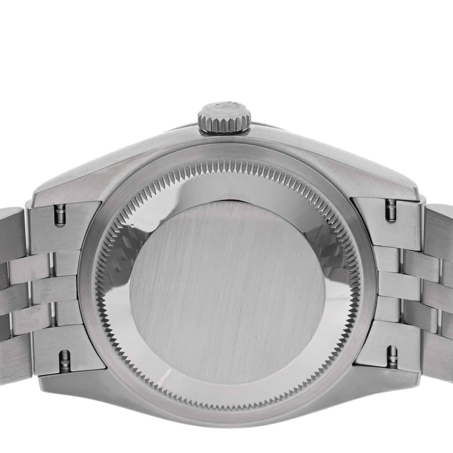 Stainless Steel 18K White Gold Diamond 36mm Oyster Perpetual Datejust Watch Bright Blue 126234