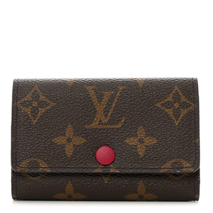 Louis Vuitton Monogram 6 Key Multicles Holder Fuchsia 1 of 7