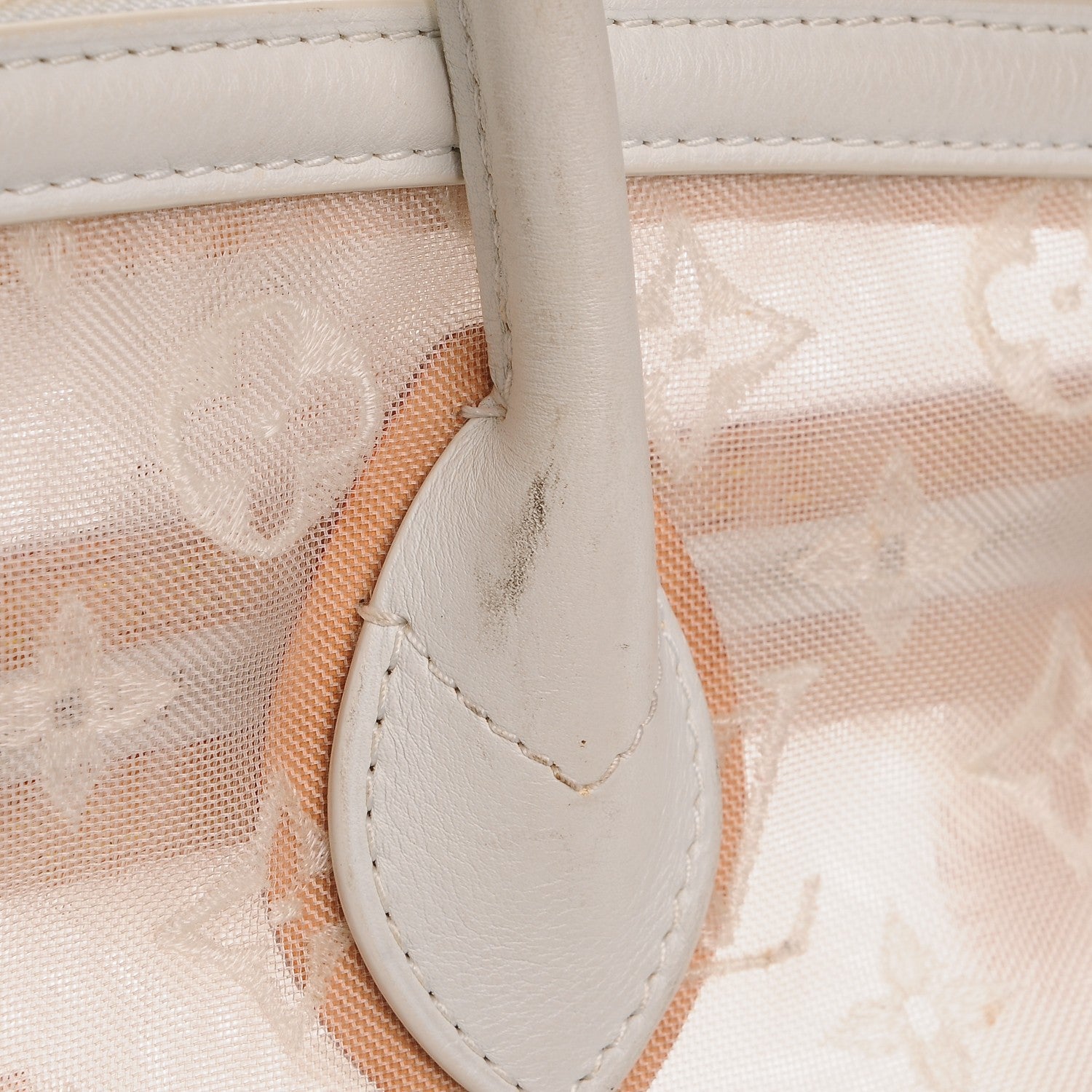 Louis Vuitton Monogram Transparence Lockit East-West White 10 of 10