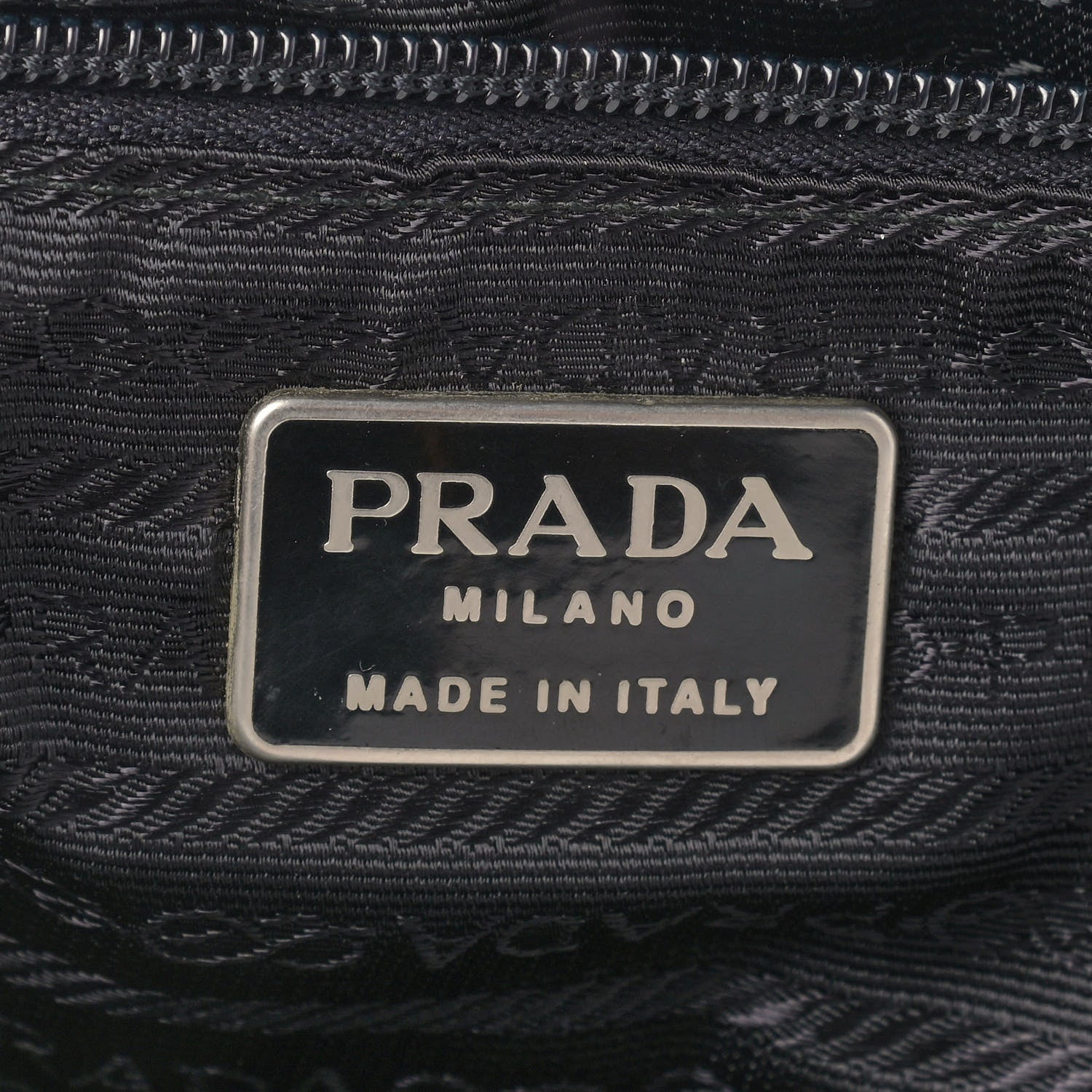 Prada Nylon Vela Medium Backpack Black 6 of 8