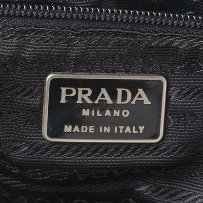 Prada Nylon Vela Medium Backpack Black 6 of 8