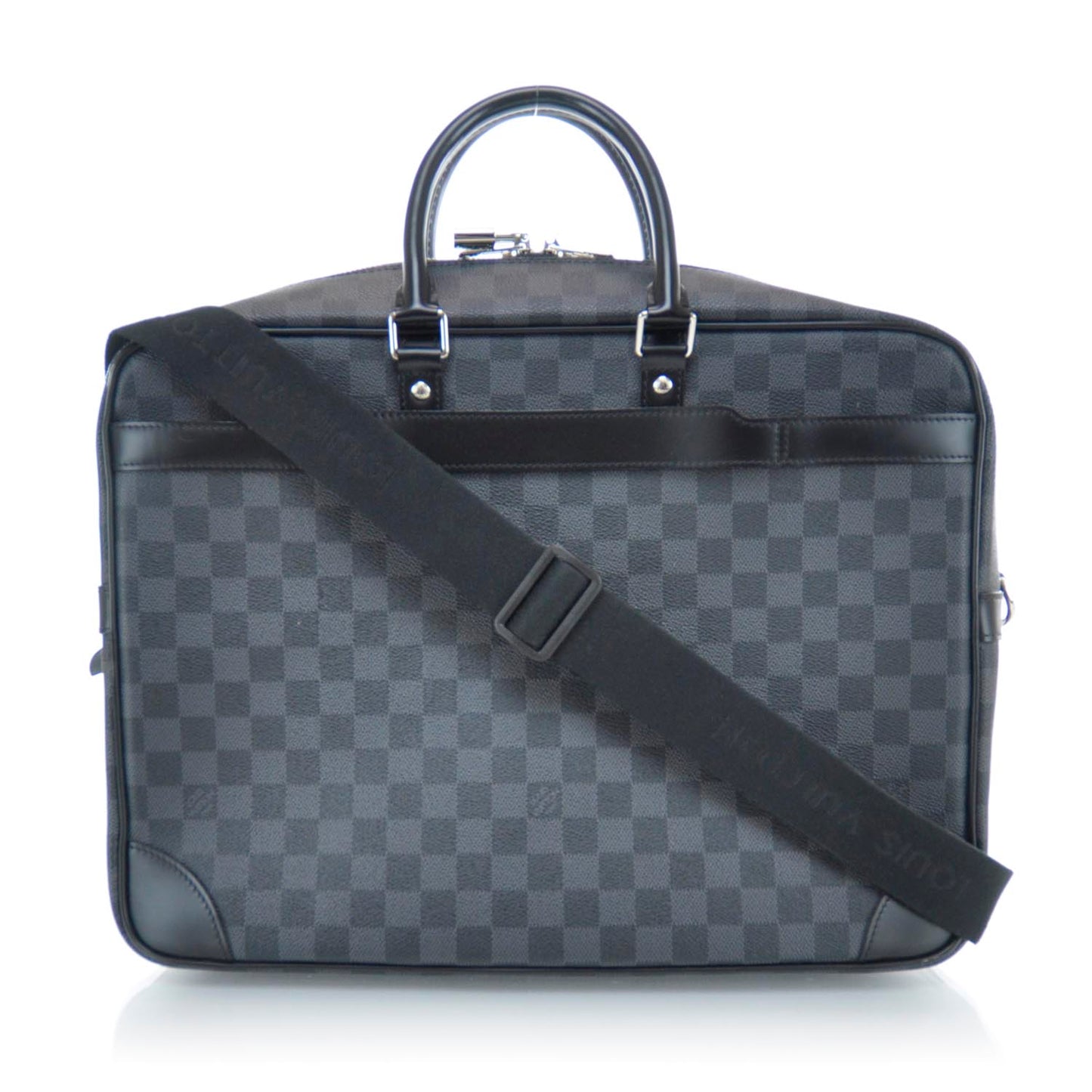 Damier Graphite Porte-Documents Voyage