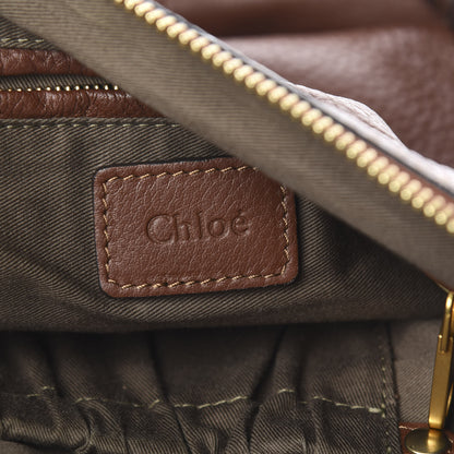 Chloe Calfskin Medium Marcie Satchel Ebony 6 of 12