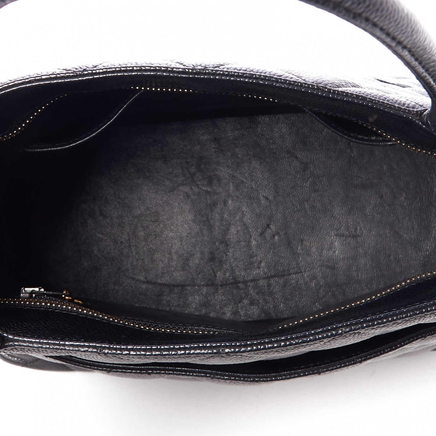 Chanel Caviar Quilted Medallion Tote Black 7 of 10