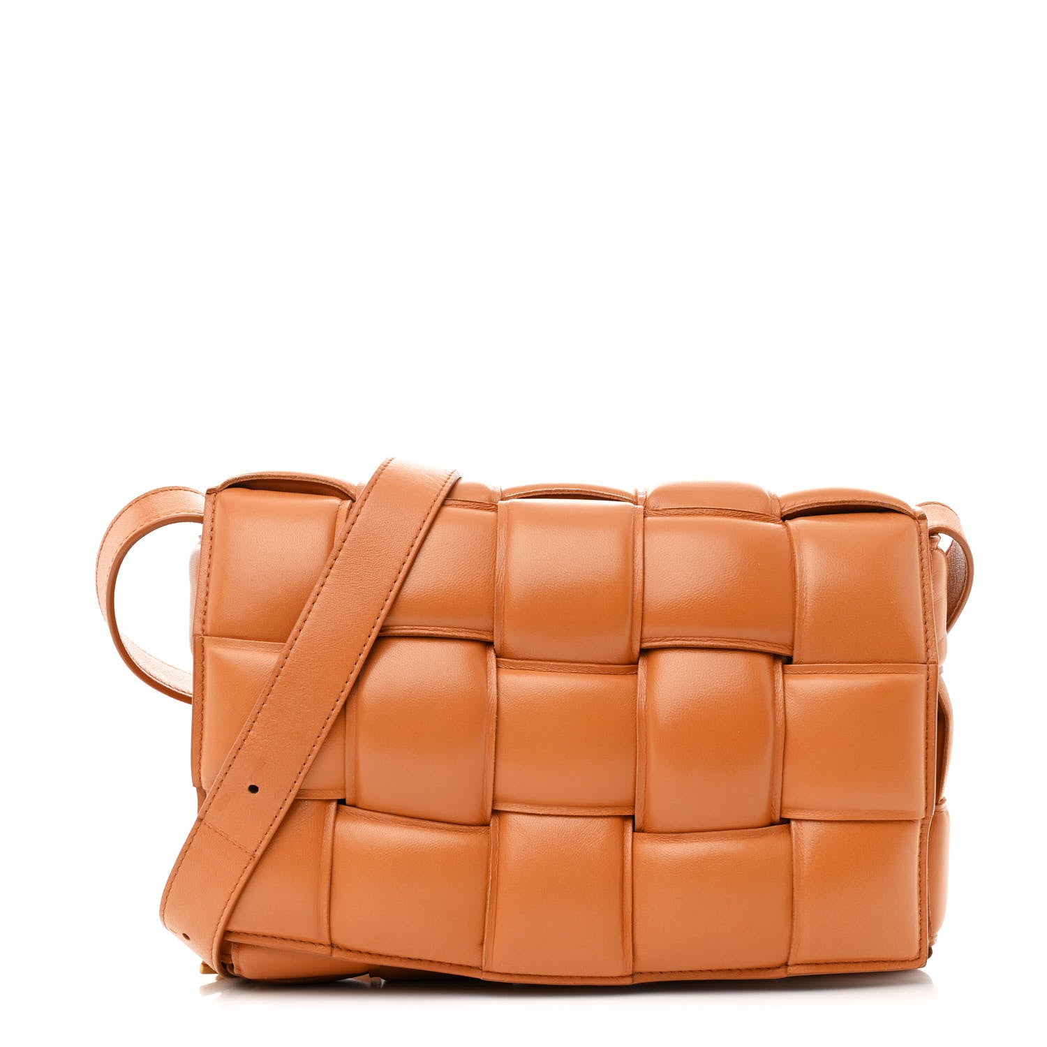 Bottega Veneta Nappa Maxi Intreccio Padded Cassette Crossbody Bag Clay 1 of 11