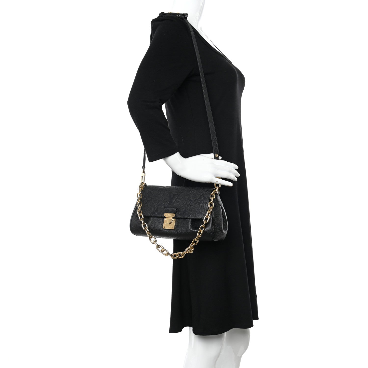 Louis Vuitton Empreinte Monogram Giant Favorite Black 2 of 10