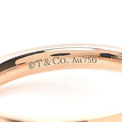 Tiffany 18K Rose Gold T T1 Ring 49 5 4 of 4