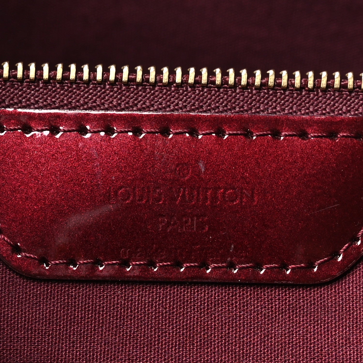 Louis Vuitton Vernis Wilshire GM Rouge Fauviste 8 of 10