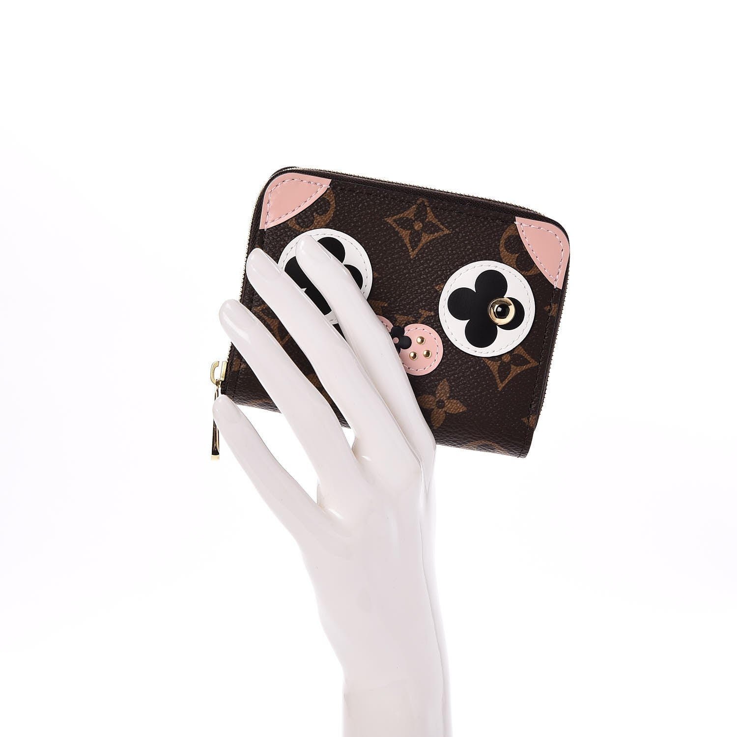 Louis Vuitton Monogram Valentine Dog Zippy Coin Purse 2 of 7