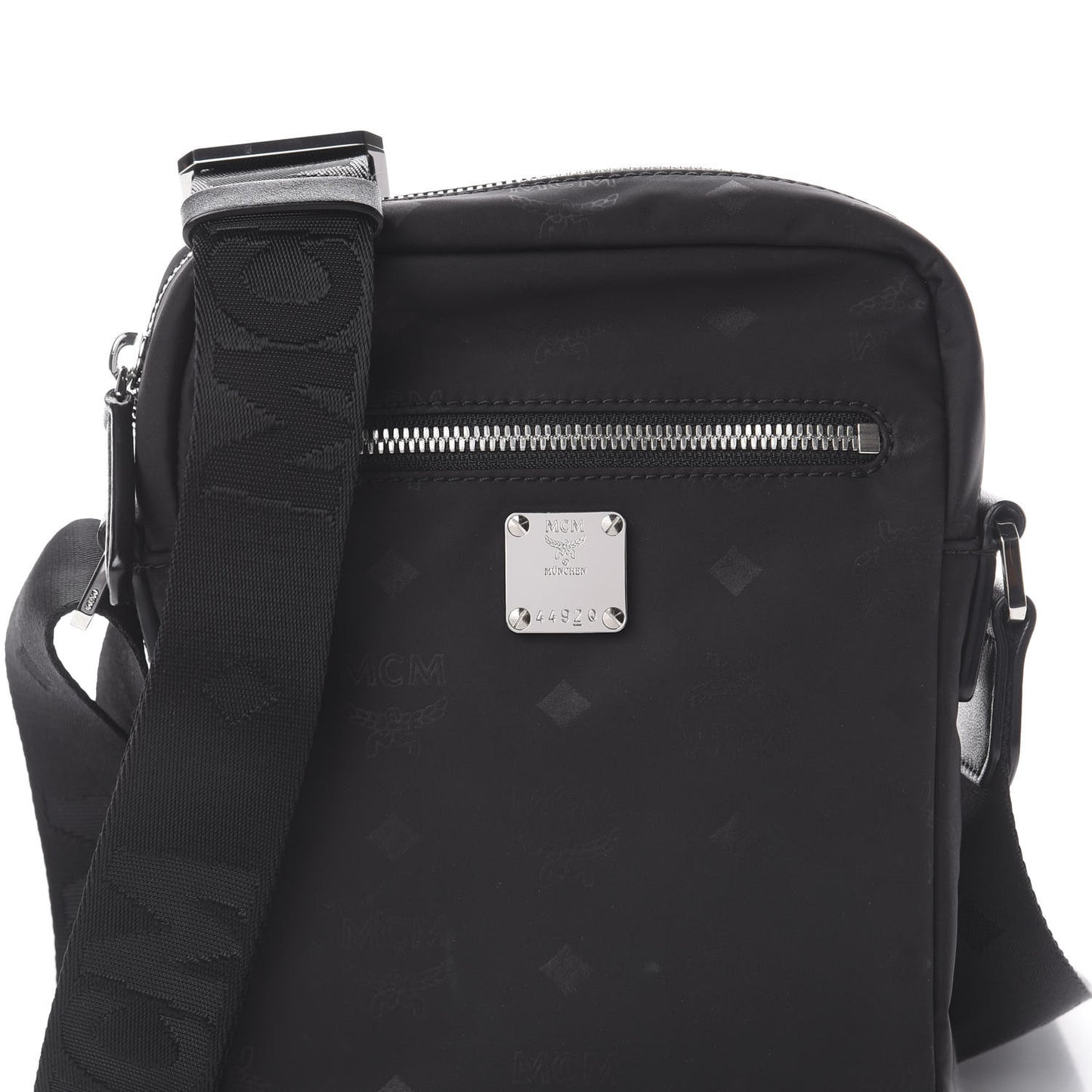 Nylon Monogram Dieter Crossbody Black