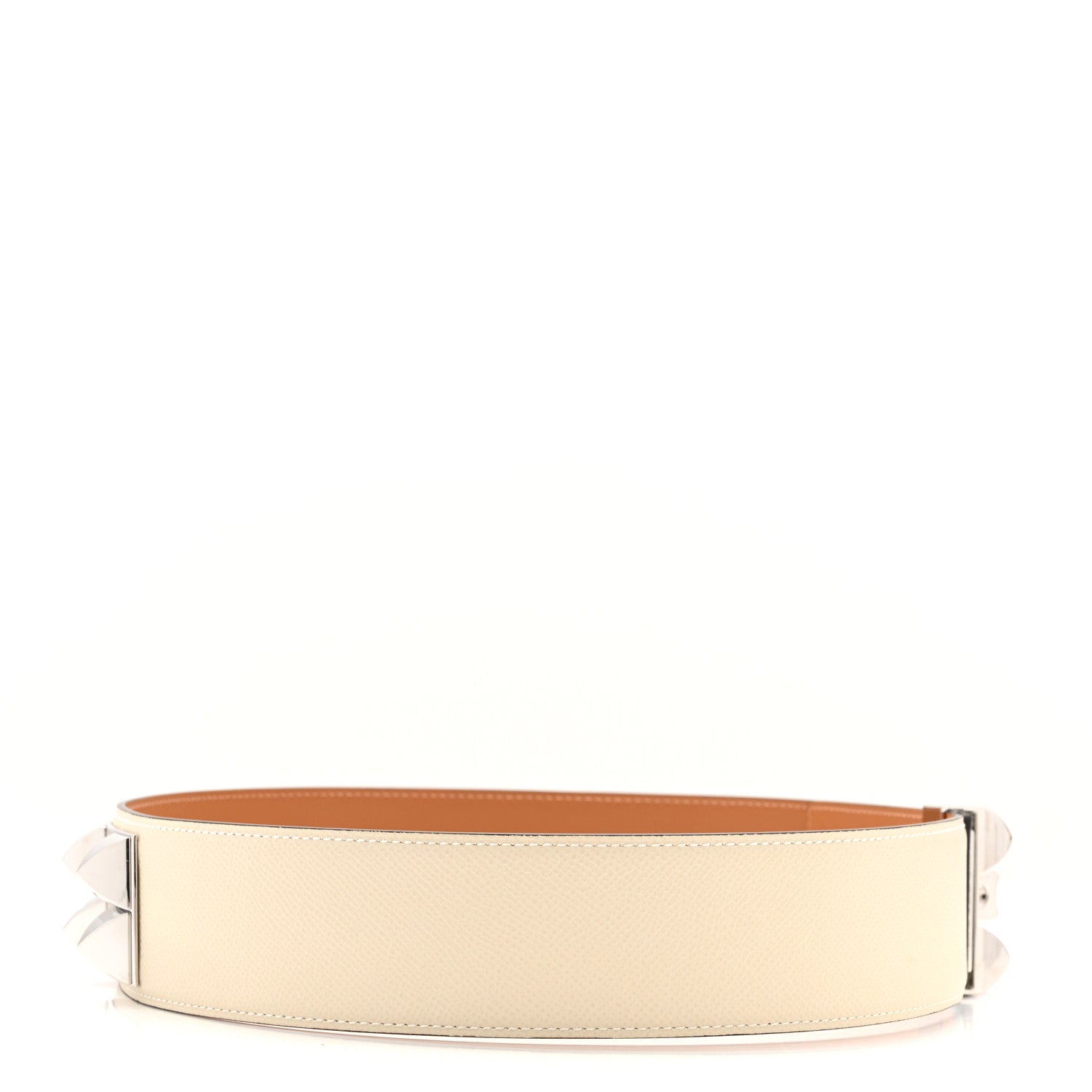 Hermes Epsom 50mm Collier De Chien CDC Belt 75 30 Craie 2 of 7