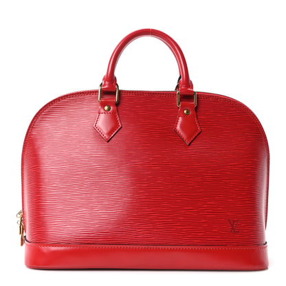Louis Vuitton Epi Alma PM Castillan Red 1 of 10
