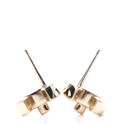 Chanel CC Turnlock Earrings Gold 3 of 5