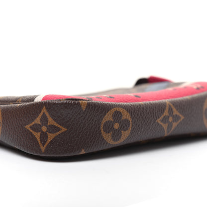 Louis Vuitton Monogram 2017 Christmas Animation Mini Pochette Accessories 6 of 11