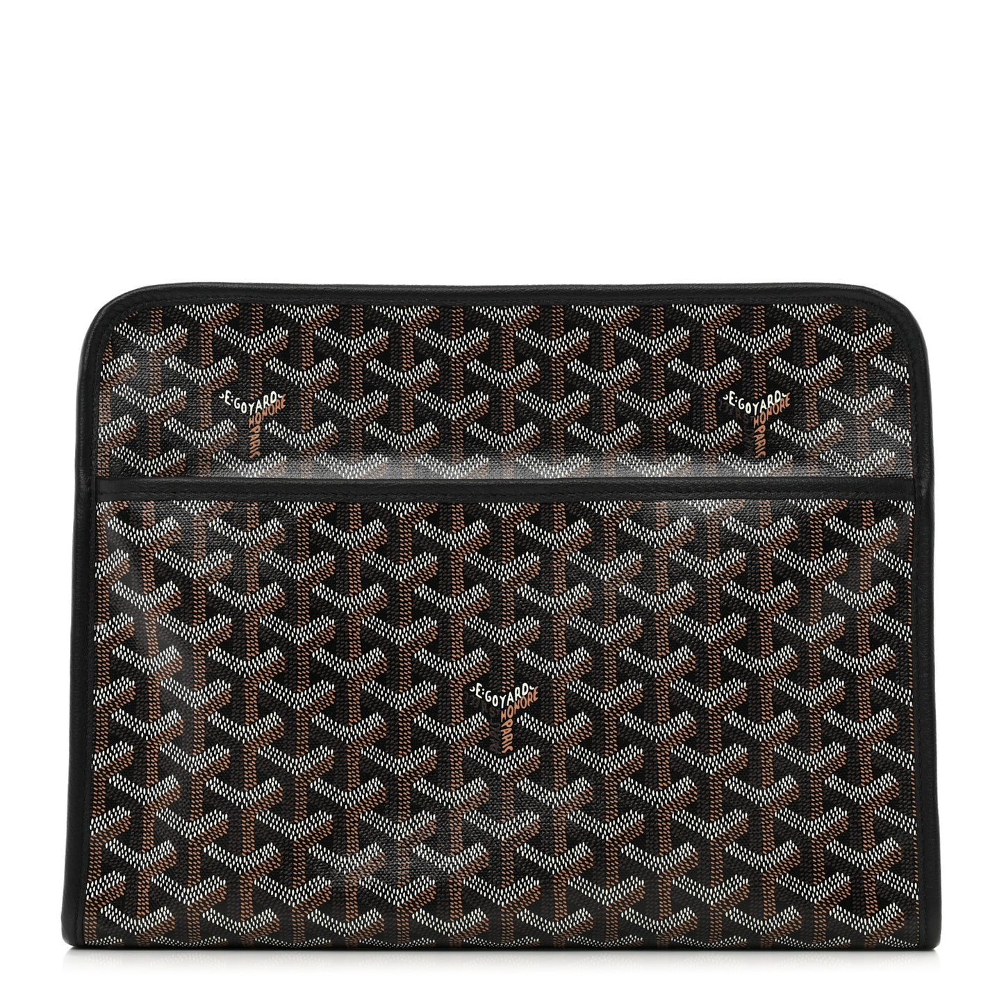 Goyardine Jouvence GM Toiletry Pouch Black