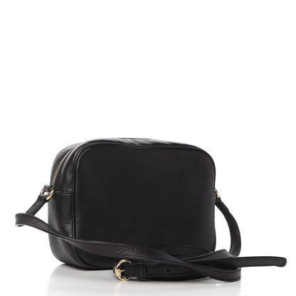 Gucci Pebbled Calfskin Small Soho Disco Bag Black 3 of 12