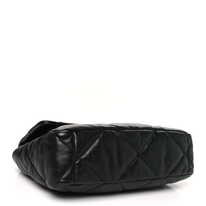 Chanel Lambskin Quilted Large Chanel 19 Flap Black 4 of 11