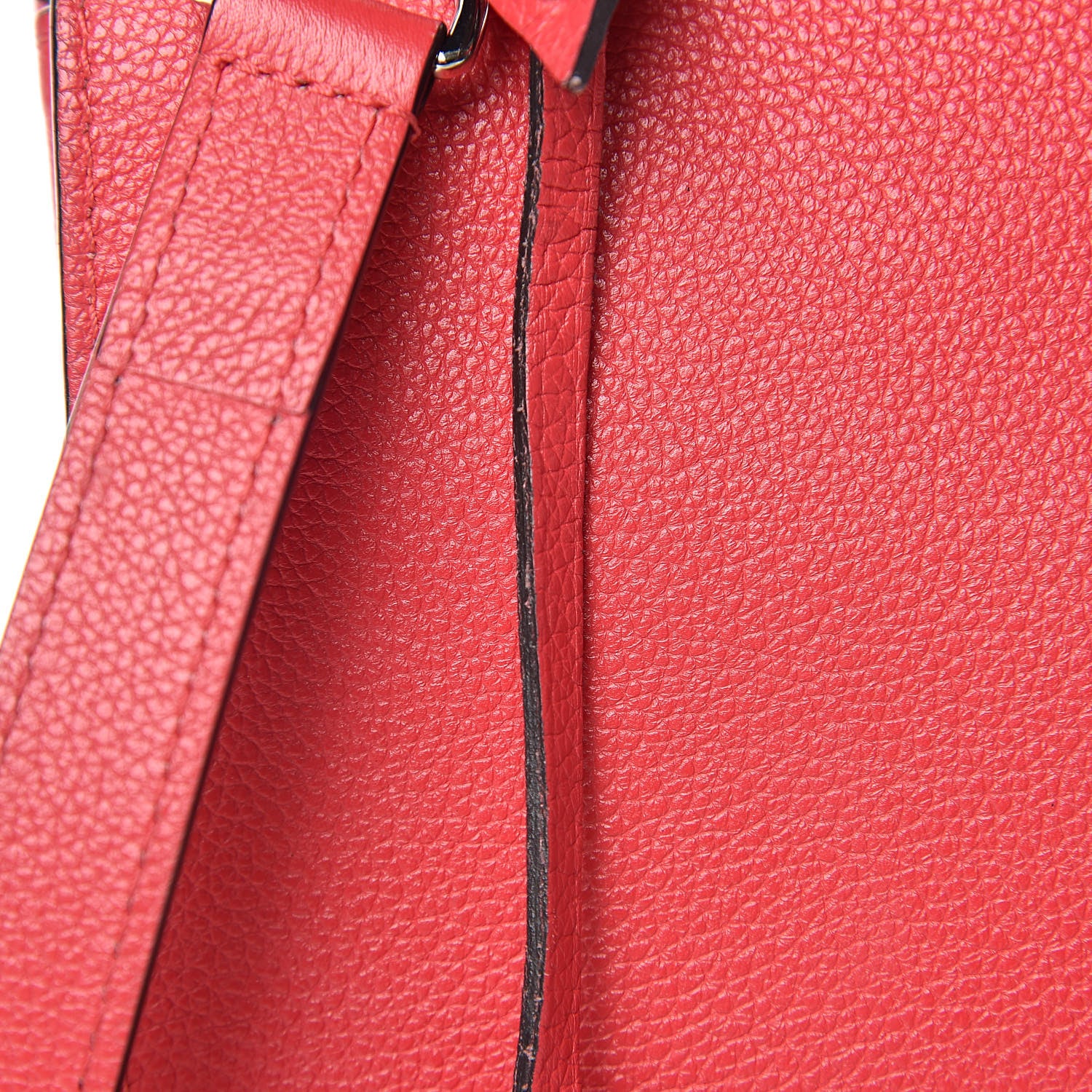 Louis Vuitton Soft Calfskin Lockme II Top Handle Rubis 9 of 10