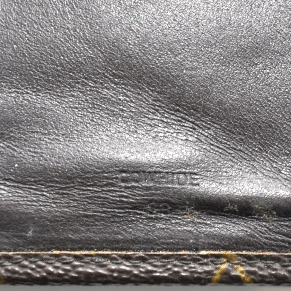 Monogram Pocket Agenda Cover Wallet