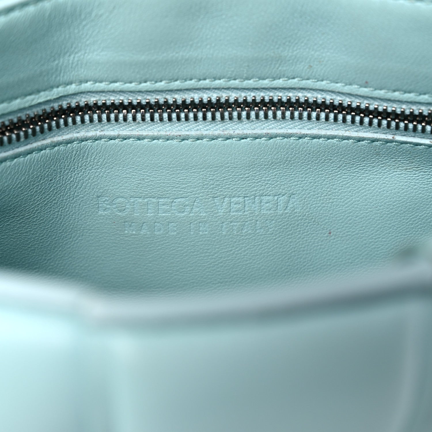 Bottega Veneta Paper Calfskin Maxi Intreccio Padded Cassette Crossbody Bag Ice 6 of 21