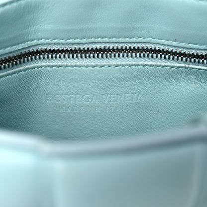 Bottega Veneta Paper Calfskin Maxi Intreccio Padded Cassette Crossbody Bag Ice 6 of 21