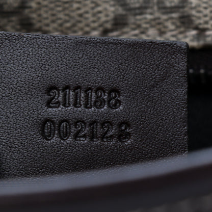 Gucci GG Supreme Monogram Small Joy Tote Dark Brown 6 of 9