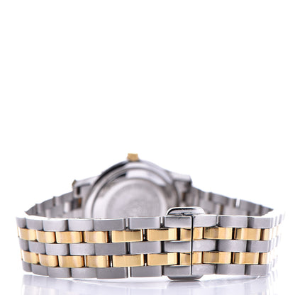 Gucci Stainless Steel Diamond Mother of Pearl 27mm G-Timeless Two Tone Quartz Watch 3 of 7