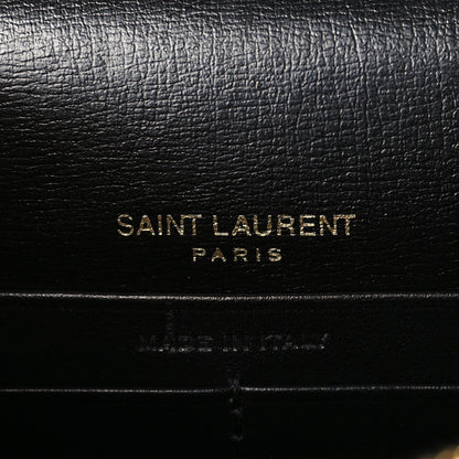 Saint Laurent Calfskin Monogram Sunset Chain Wallet Black 6 of 8