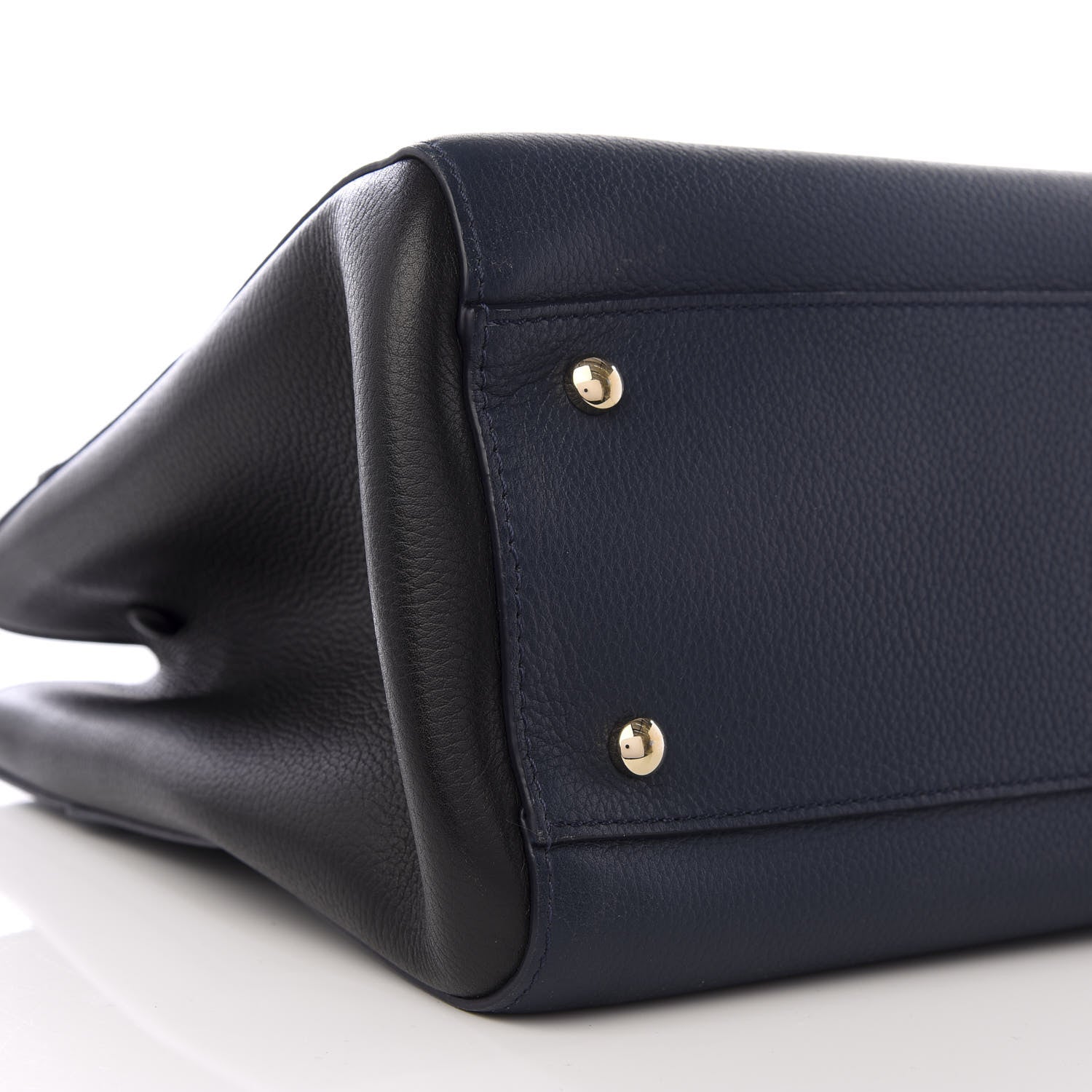 Chanel Grained Calfskin Small Neo Executive Shopper Tote Dark Blue 5 of 8