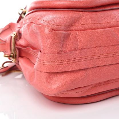Chloe Calfskin Large Paraty Coral 8 of 9