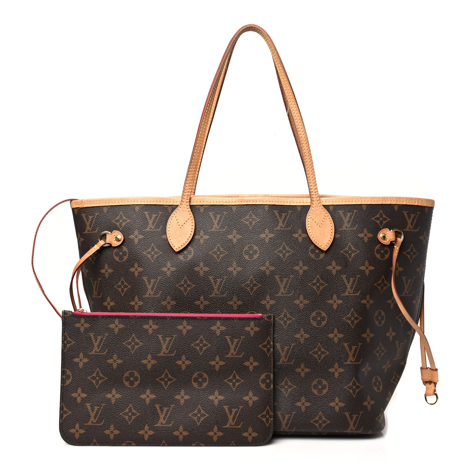 Louis Vuitton Monogram Neo Neverfull MM Pivoine 3 of 12