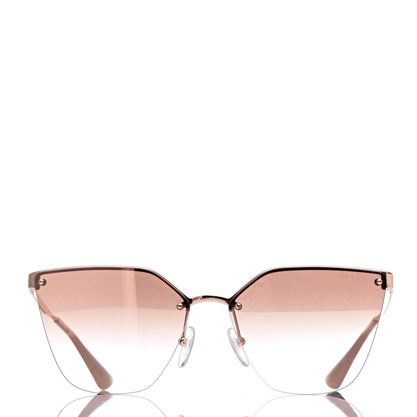 Cinema Cat Eye Sunglasses SPR 68T Pink Gold