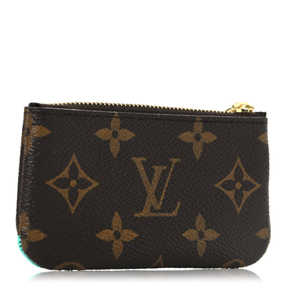 Louis Vuitton Monogram 2023 Christmas Animation Sailing Vivienne Key Pouch Dragonfruit Pink 3 of 7