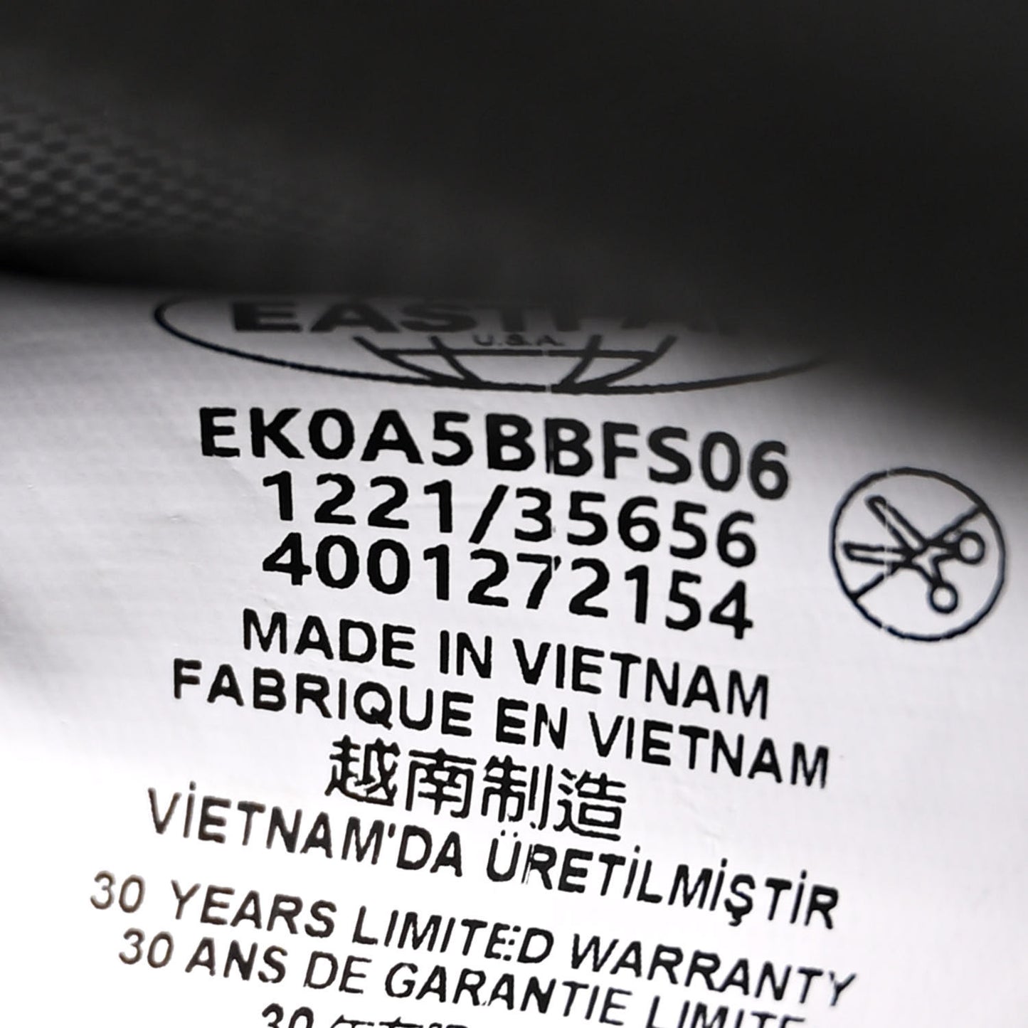 x EASTPAK Tactical Nylon Medium Shopper Black